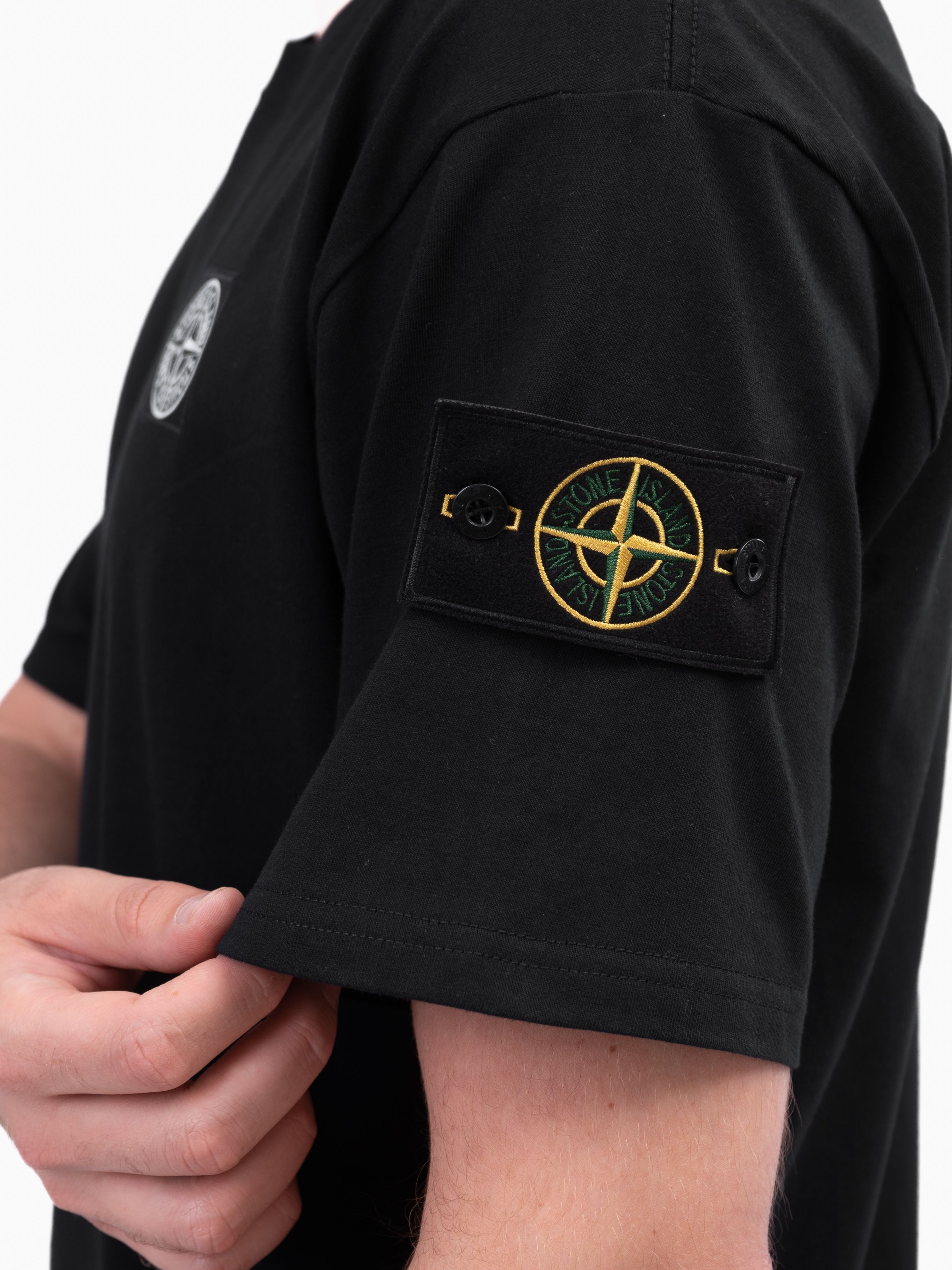 Купить Футболку Stone Island С Патчем