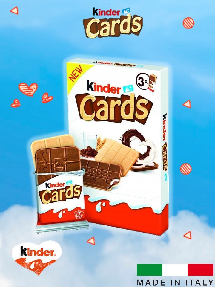 Киндер с начинкой. Печенье Киндер Кардс. Kinder Cards. Киндер Кардс мини 25,6гр. Киндер Кардс 128г (20).