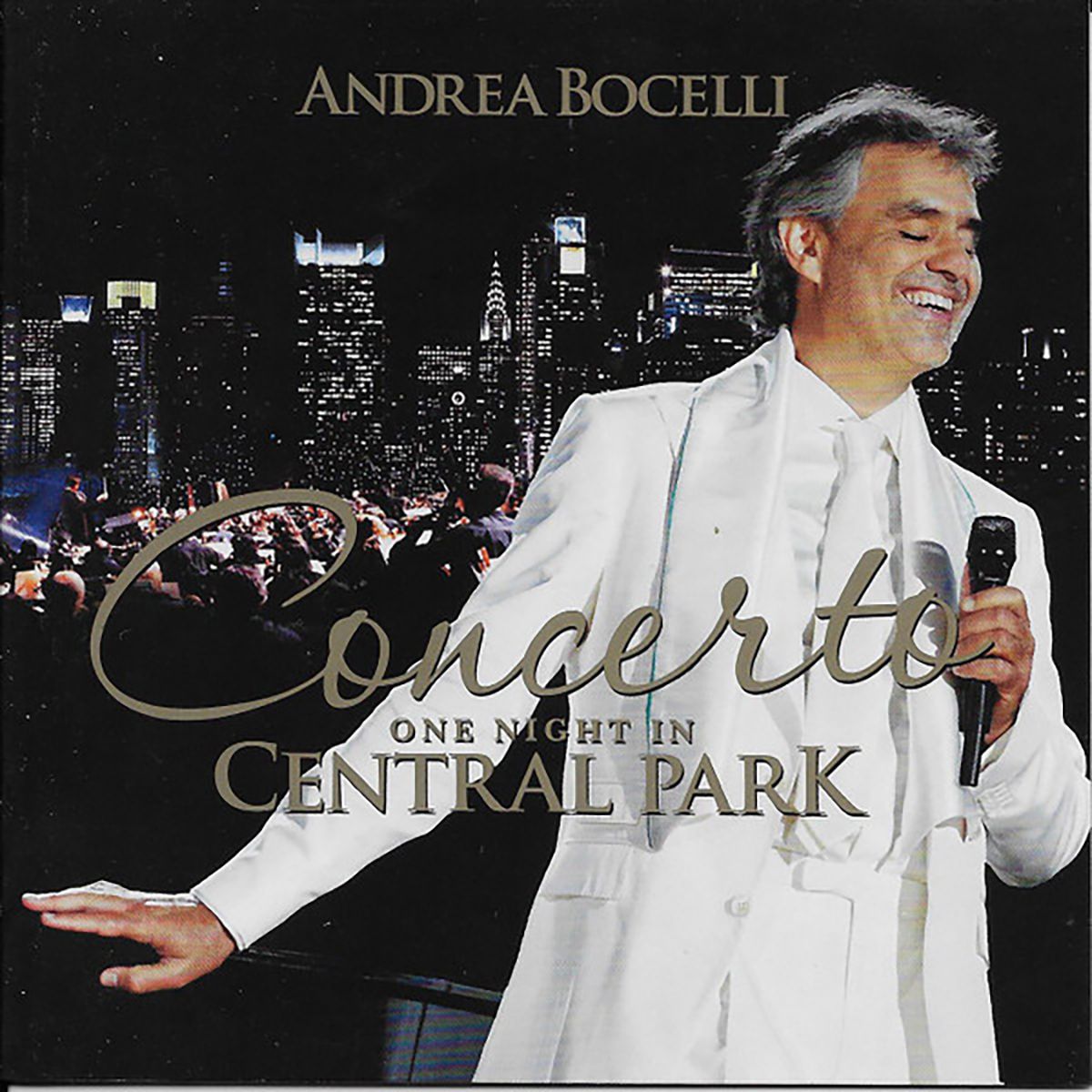 Andrea Bocelli. Concerto (One Night In Central Park) (CD) (Remastered) (EU Import) - новый запечатанный компакт-диск, импорт из Евросоюза