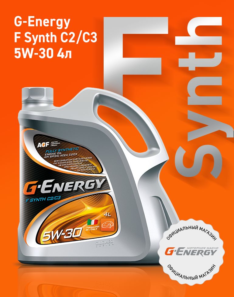 G-EnergyFSynthC2/C35W-30Масломоторное,Синтетическое,4л