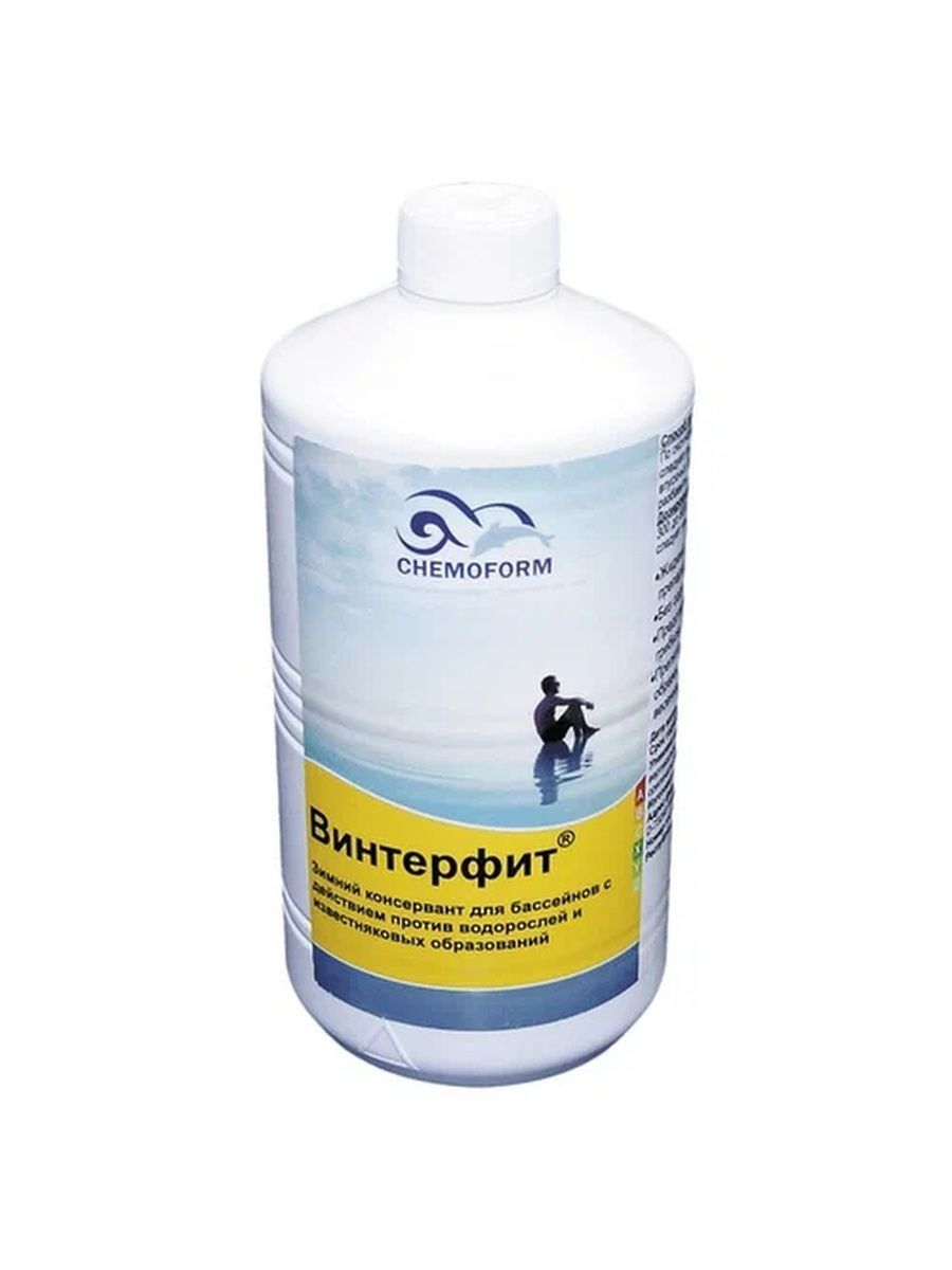 Астрадез альгицид. Средство для консервации бассейна на зиму. Chemoform рандклар, 10л. Средство для бассейнов. Зимний консервант винтерфит жидкий - 1 л.