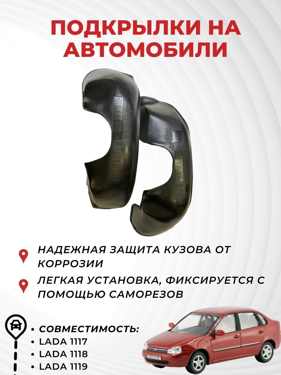 AUTO-TUNEПодкрылки,2шт.