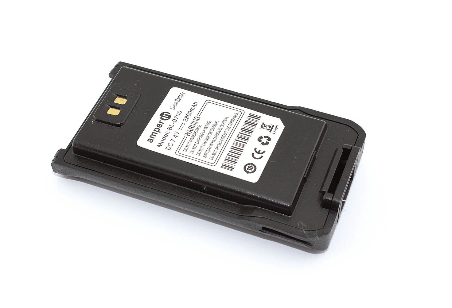 АккумуляторAmperinдляBaofengBF-A58BF-9700UV-XRBF-S56Max(BL-970)2800mAh7.4VLi-ion