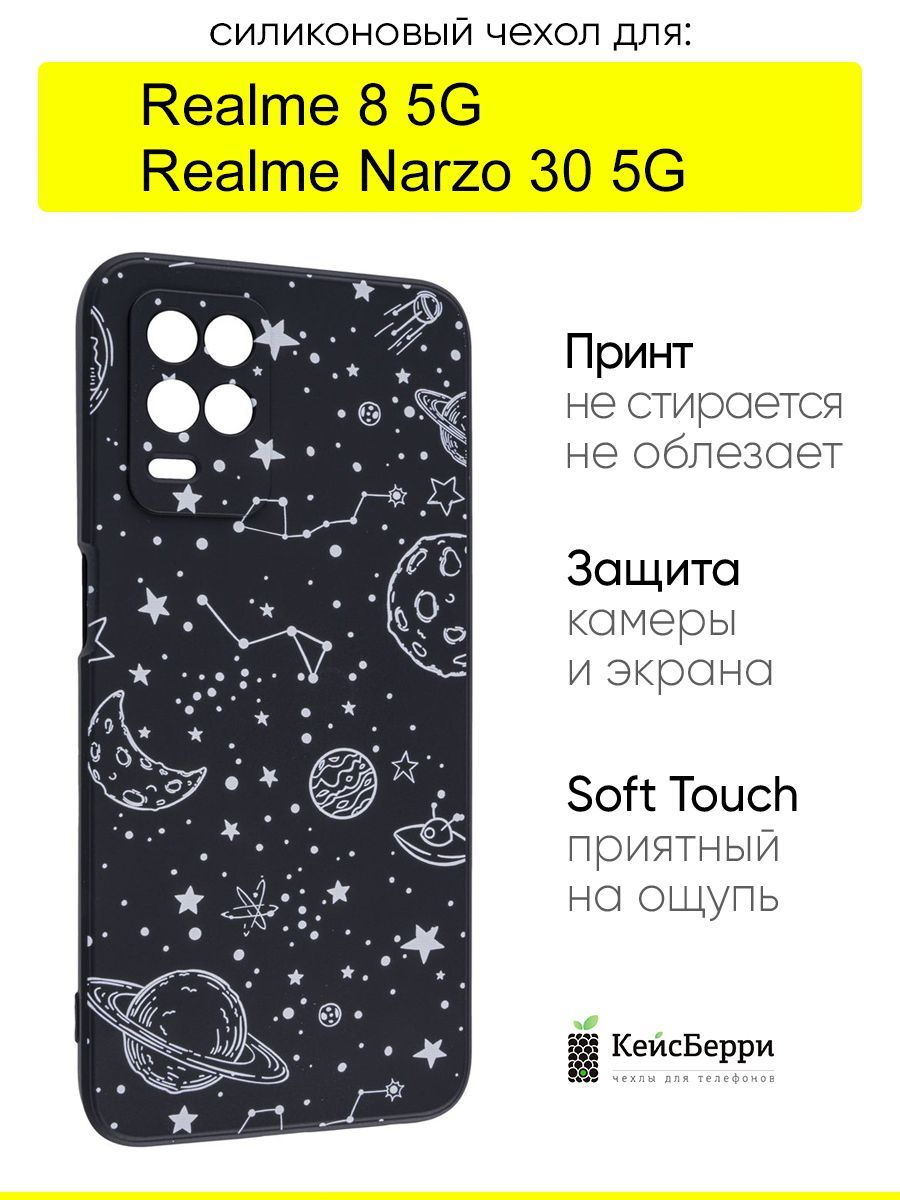 ЧехолдляRealmeNarzo305G/Realme85G,серияSoft