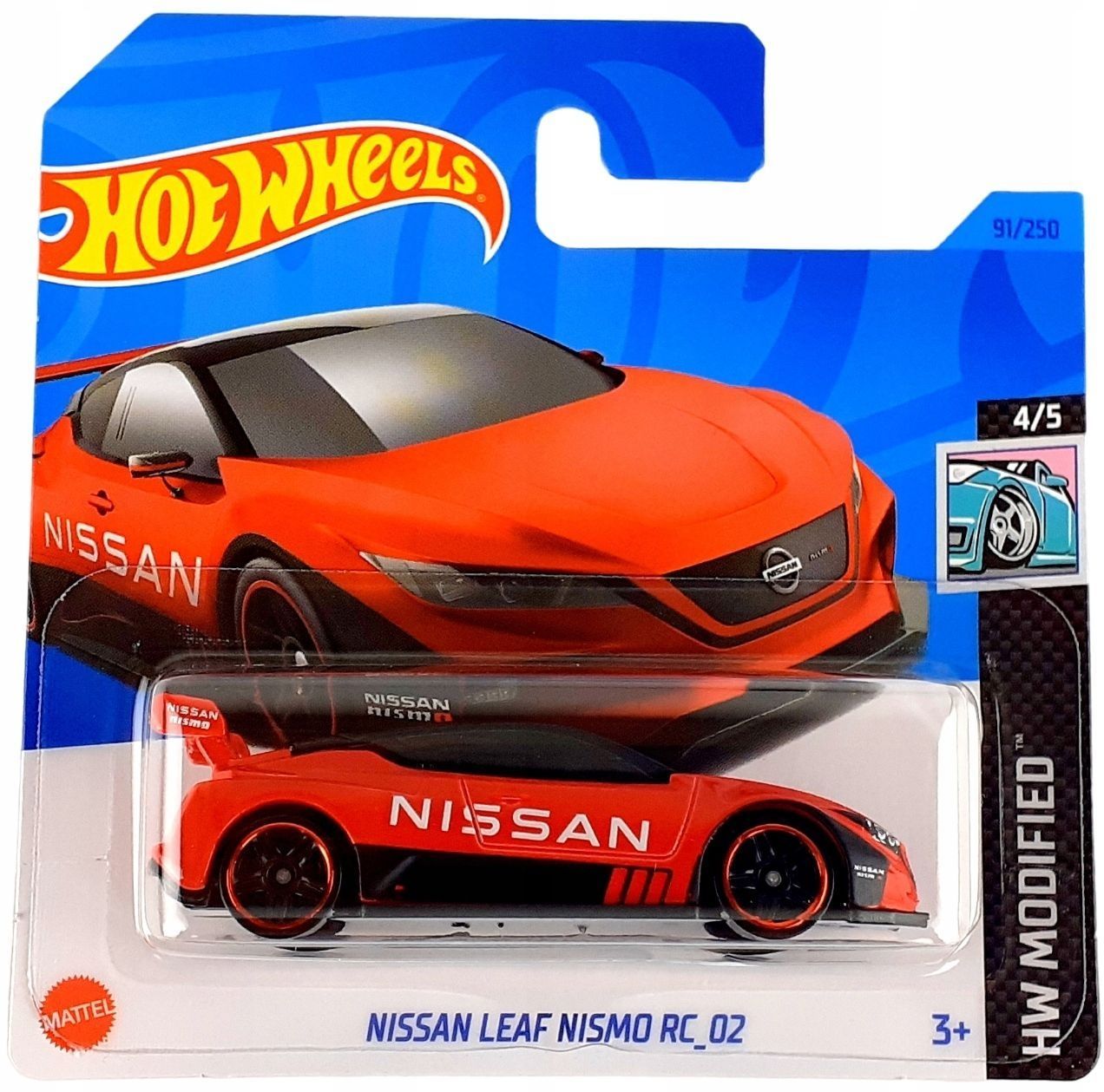 Игрушечная машинка Hot Wheels Nissan Leaf NISMO RC_02 Red (базовая  коллекция 2023 г, 91/250) - купить с доставкой по выгодным ценам в  интернет-магазине OZON (1254983236)