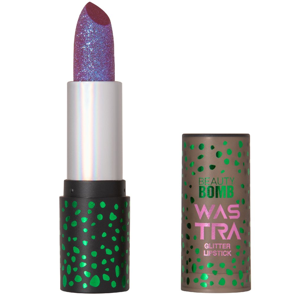 Beauty Bomb Помада для губ с глиттером Wastra тон 02 Galaxy vibes 3г купить на OZON по низкой цене (1264095920)