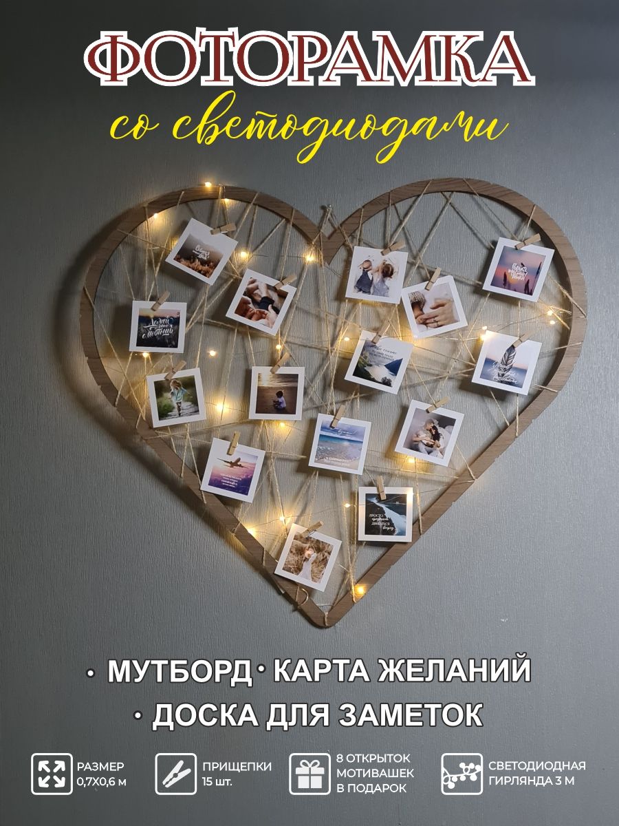 Паннодляфото,фоторамкасприщепкаминастену,мудборд