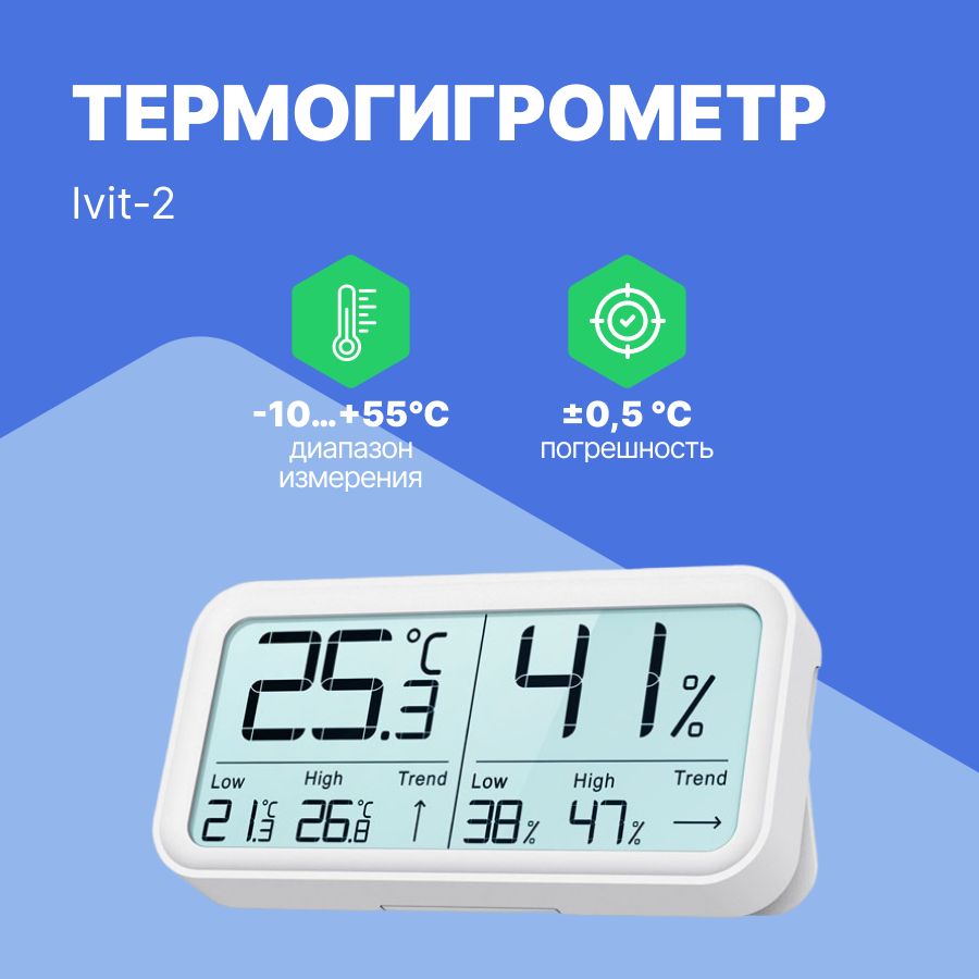 Термогигрометр ivit-1. Термогигрометр электронный ivit 2.