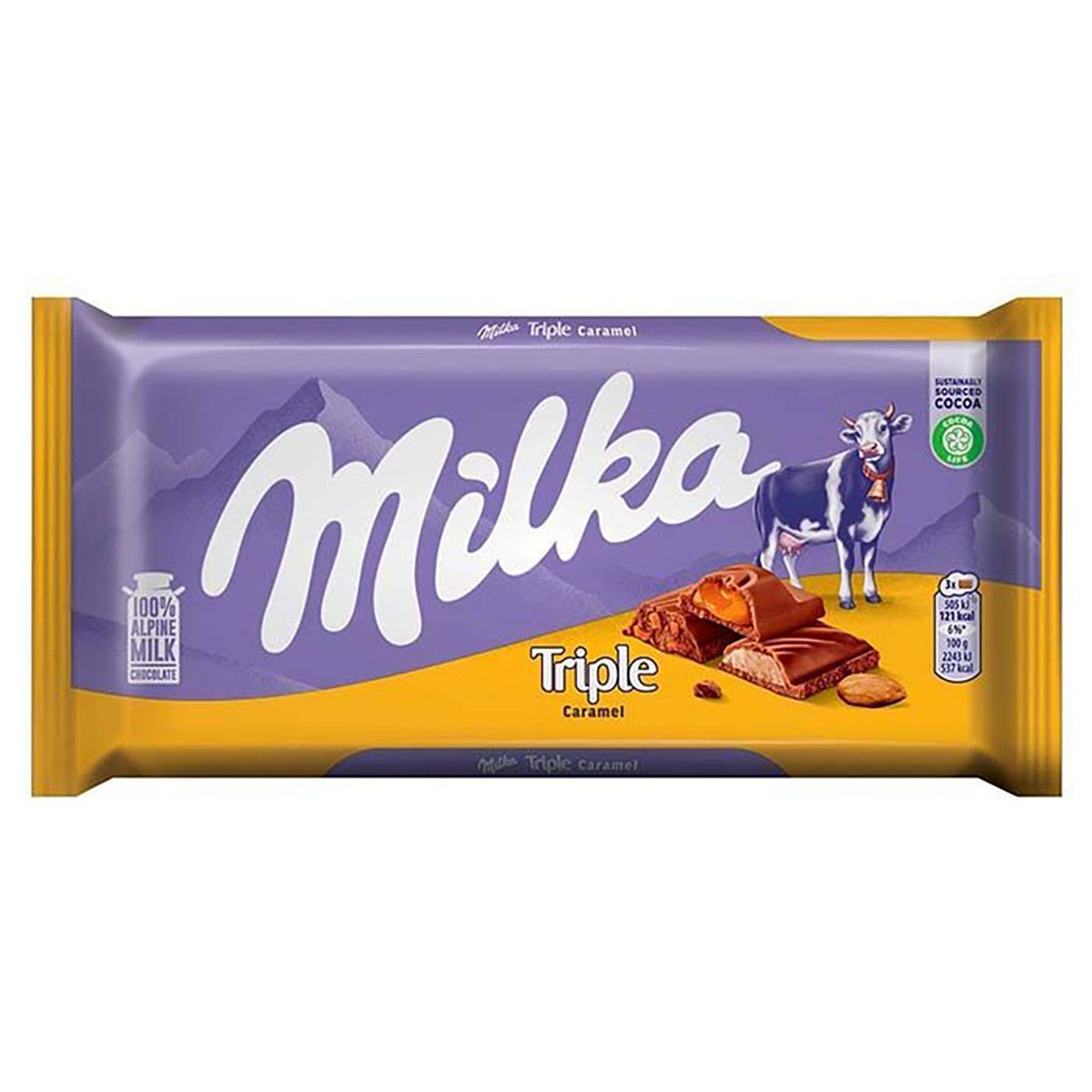 Шоколад Milka Creme with Crispy Biscuit 100г