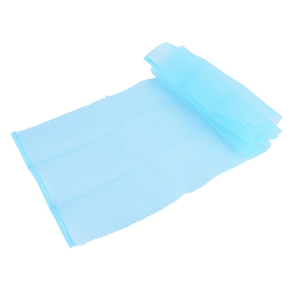 Японское для мытья. Нейлон японское полотенце. Он:е Cure nylon Towel Regular Blue.