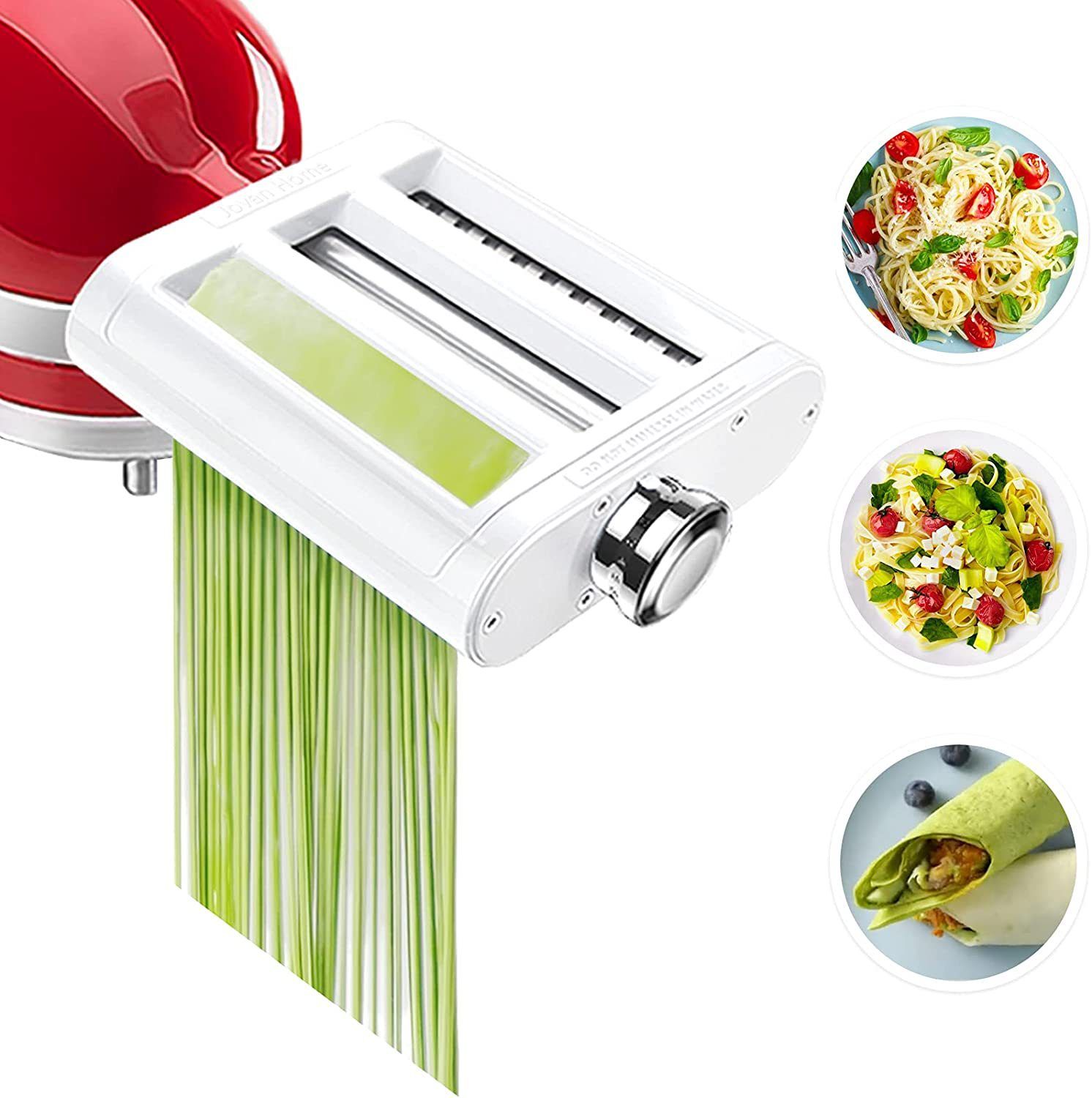 Аксессуар Kitchenaid PASTA ROLLER 3 в 1 для приготовления макаронных  изделий, адаптированный к миксеру Kitchenaid. - купить с доставкой по  выгодным ценам в интернет-магазине OZON (1499732457)