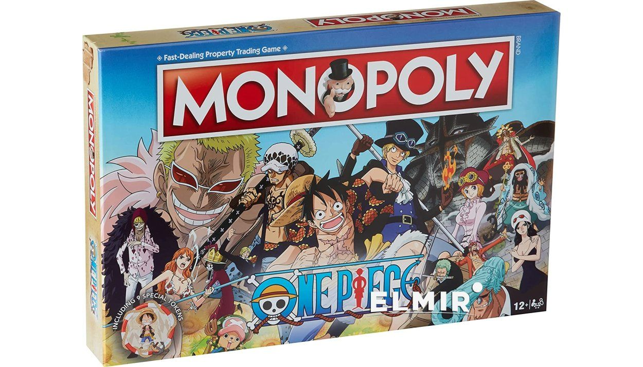 Игра настольная Winning Moves One Piece Monopoly (36948) - купить с  доставкой по выгодным ценам в интернет-магазине OZON (1279333648)