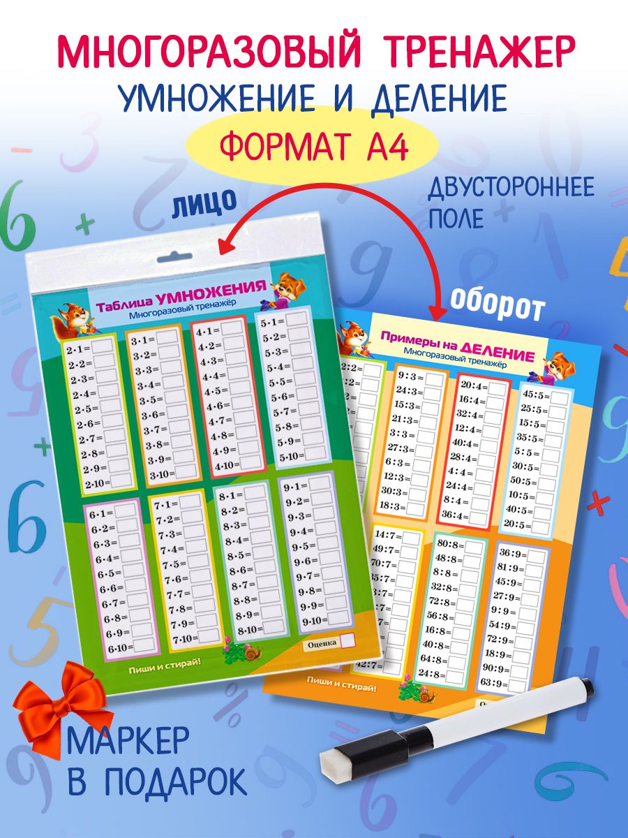 Тренажер на умножение и деление 2 класс. Таблица умножения. Тренажёр «таблица умножения». Таблица умножения в карточках. Многоразовый тренажер таблица умножения.