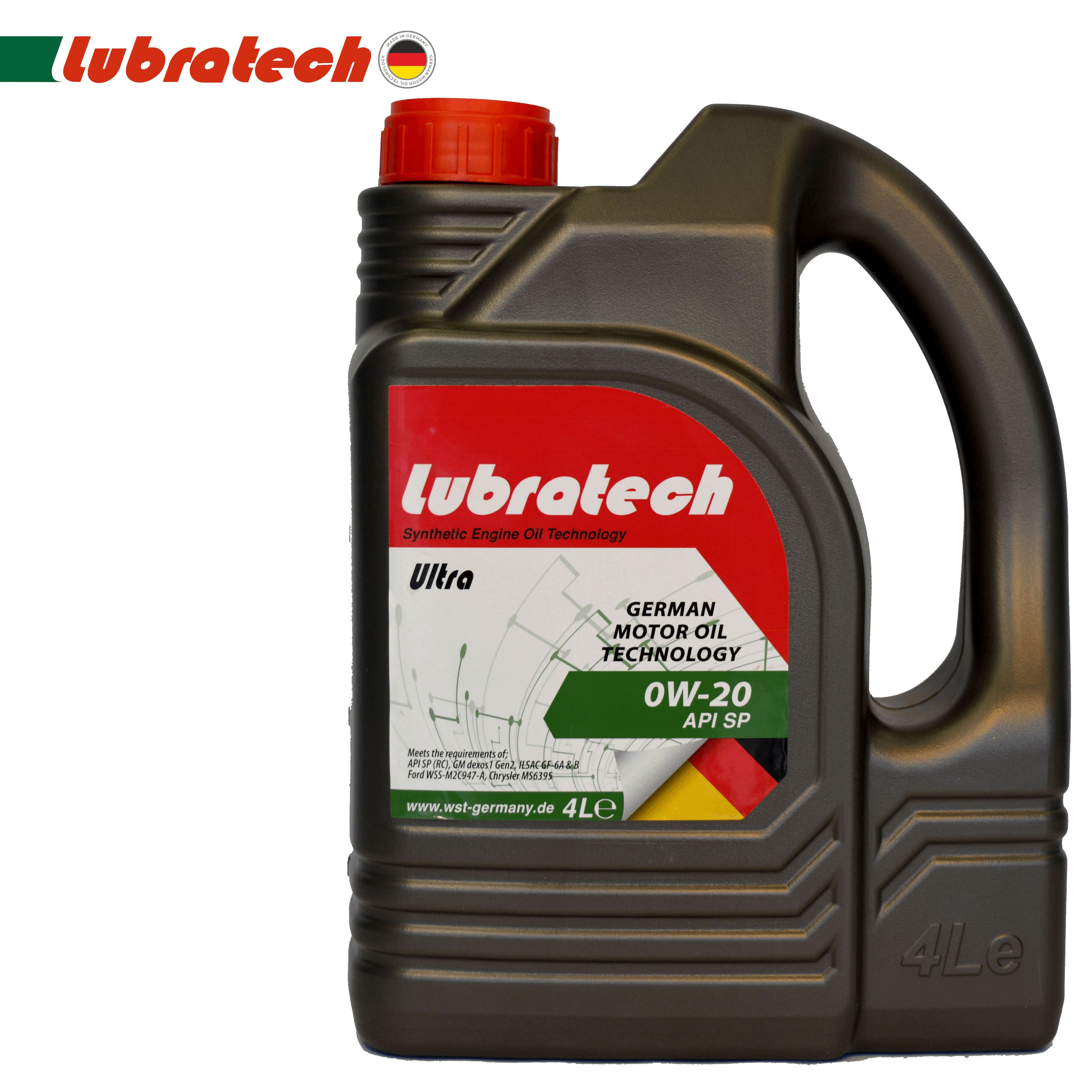 Lubratechultra0W-20Масломоторное,Синтетическое,4л