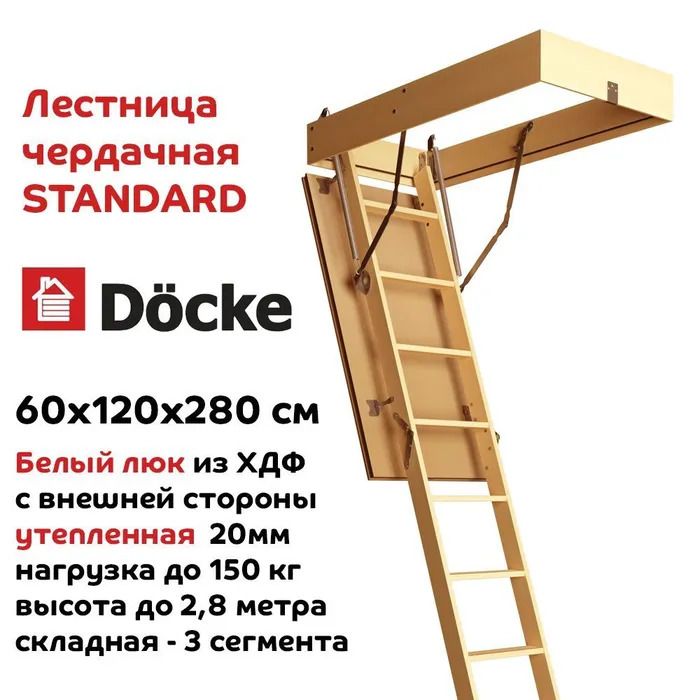 docke standard лестница чердачная