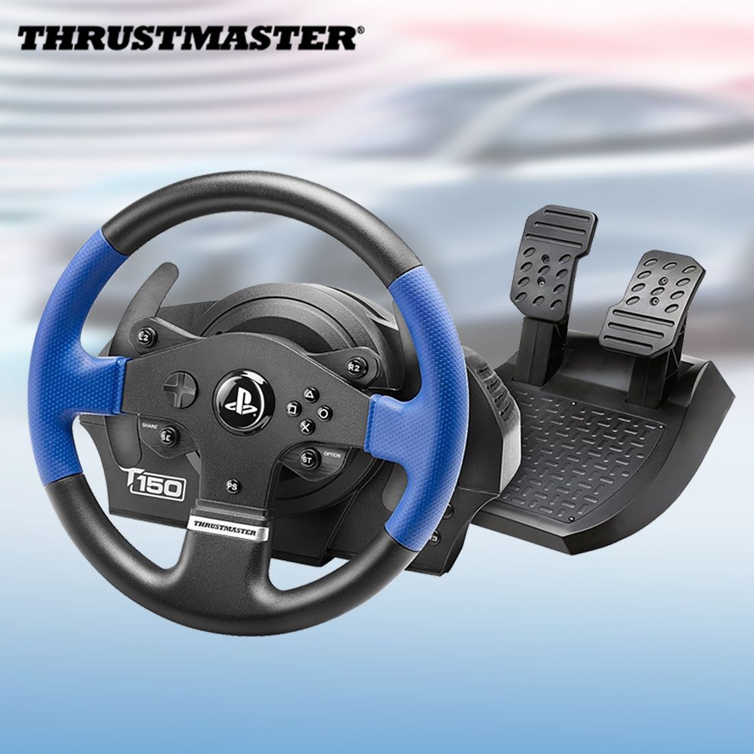 Руль Thrustmaster T150 RS Force Feedback - купить с доставкой по выгодным  ценам в интернет-магазине OZON (1370647053)