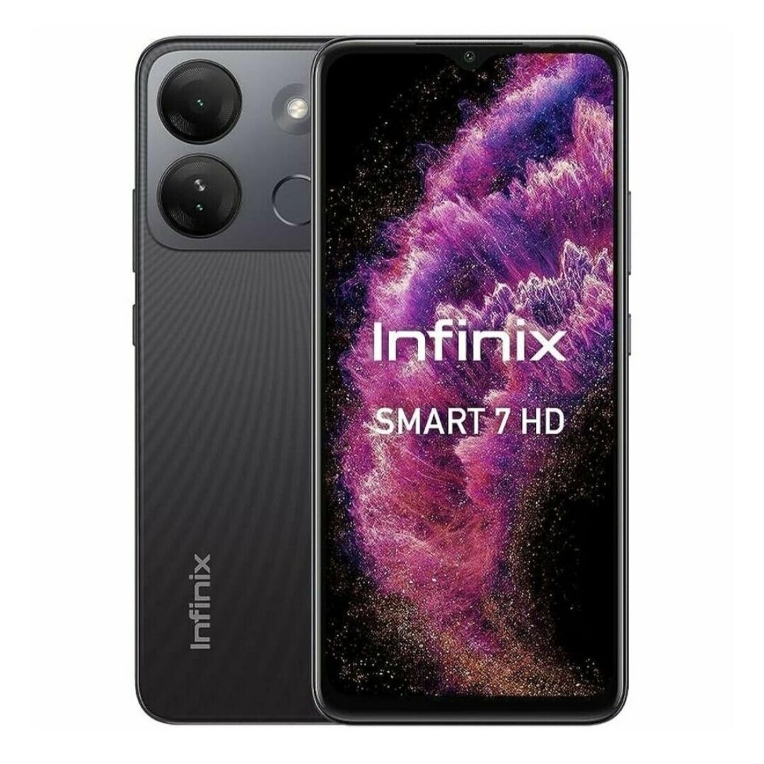 Infinix Смартфон Infinix SMART 7 HD Ростест (EAC) 2/64 ГБ, черный