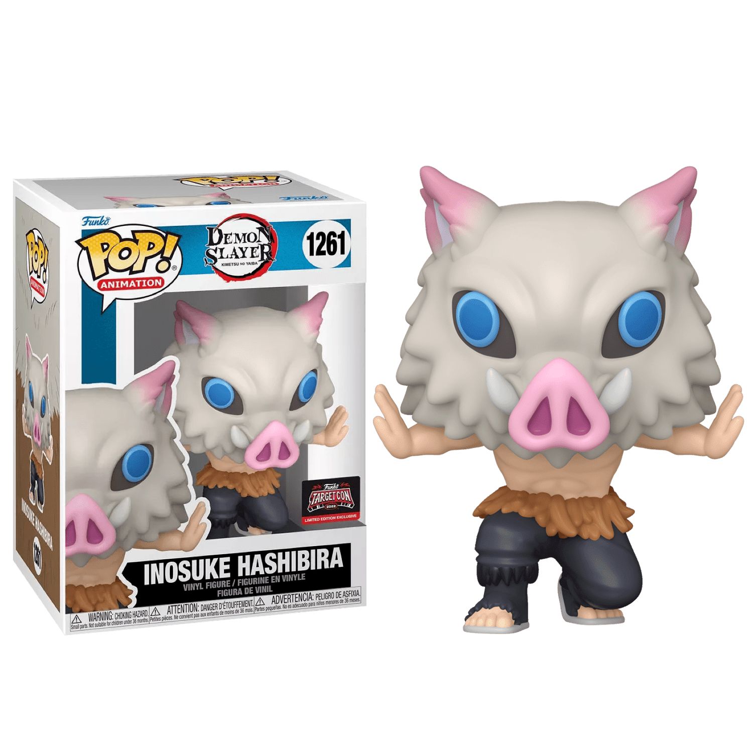 Фигурка Funko POP Inosuke Hashibira Beast Breathing со стикером Эксклюзив  из аниме Demon Slayer / Иноске Хашибира Дыхание Зверя из Истребитель демонов  Клинок, рассекающий демонов Фанко ПОП Манга - купить с доставкой