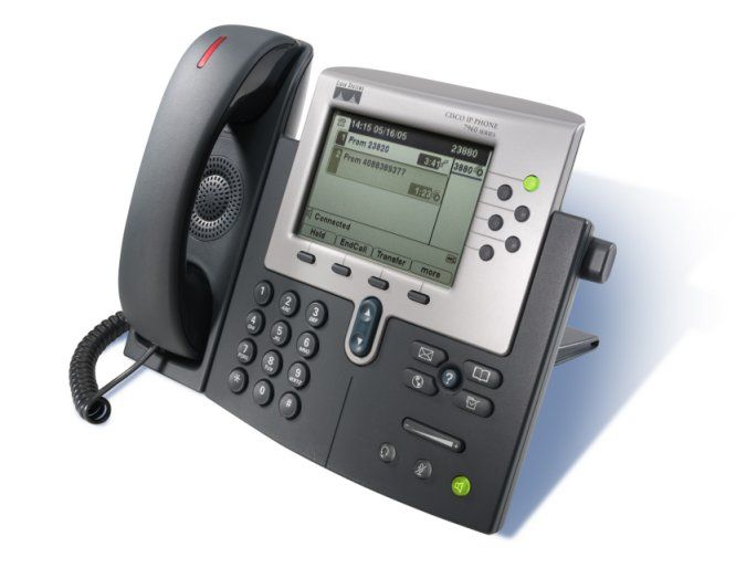 VoIP-телефон Cisco CP-7961G, без блока питания. Товар уцененный