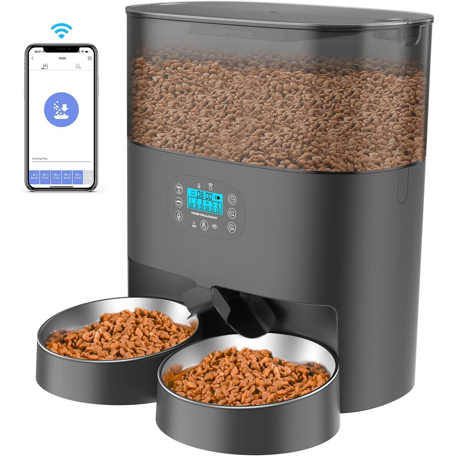 Feeds smart. Умная кормушка. автокормушка smart feeder для рыб.