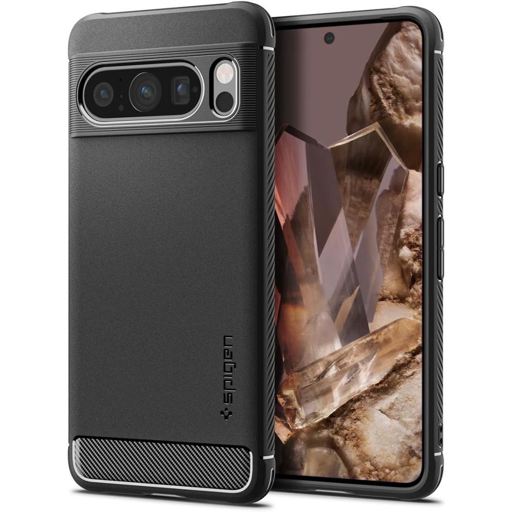 Защитный чехол Spigen RUGGED ARMOR GOOGLE PIXEL 8 PRO MATTE BLACK - купить  с доставкой по выгодным ценам в интернет-магазине OZON (1345189609)