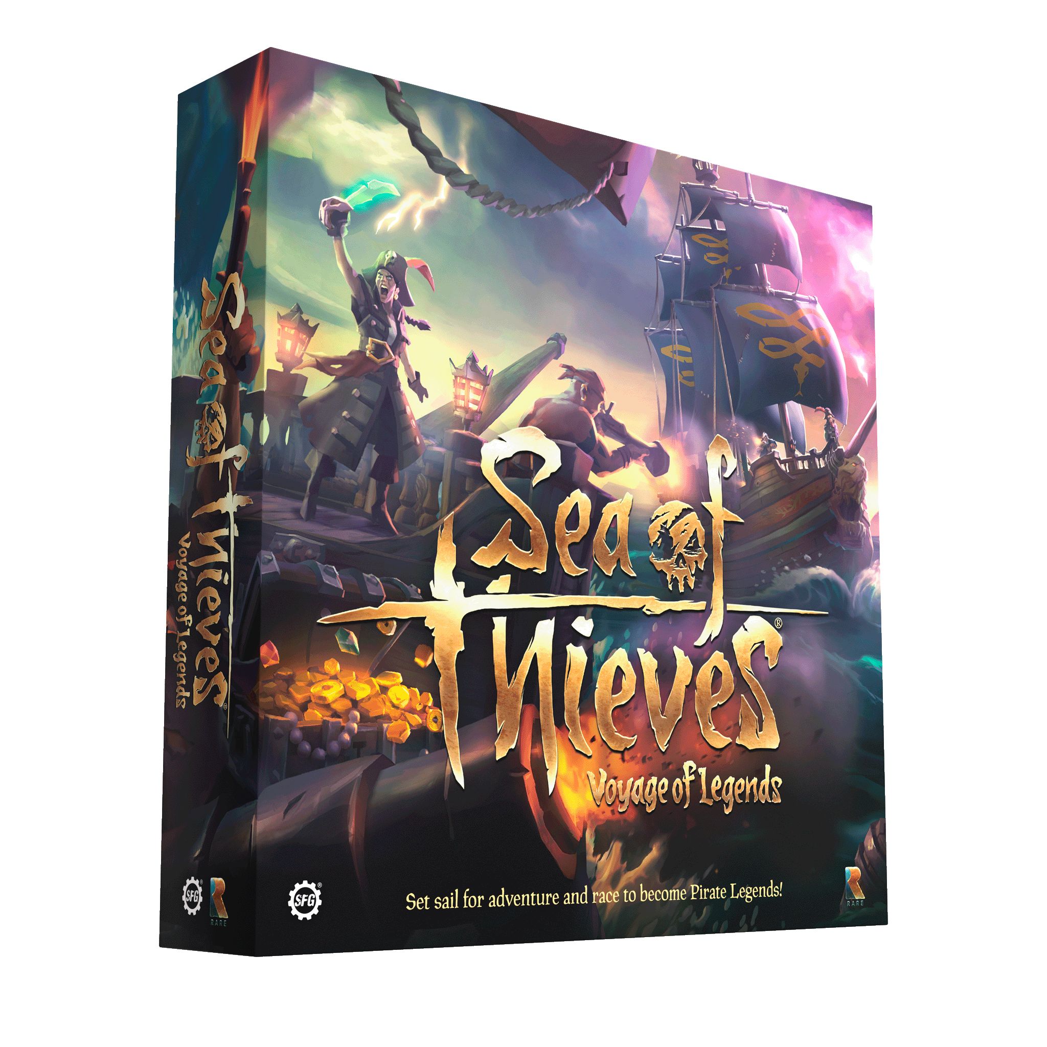 Настольная игра Sea of Thieves: Voyage of Legends Board Game (на английском)