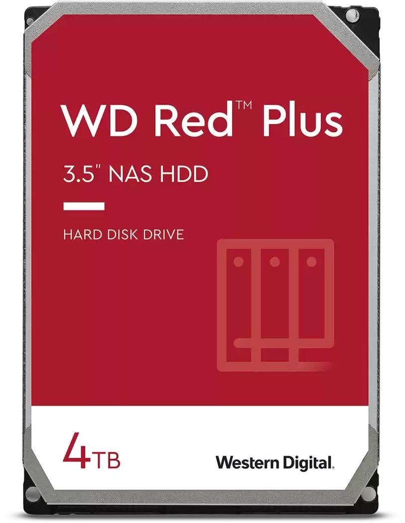 WesternDigital4ТБВнутреннийжесткийдискSATA-IIIWDRedPlus(WD40EFPX)