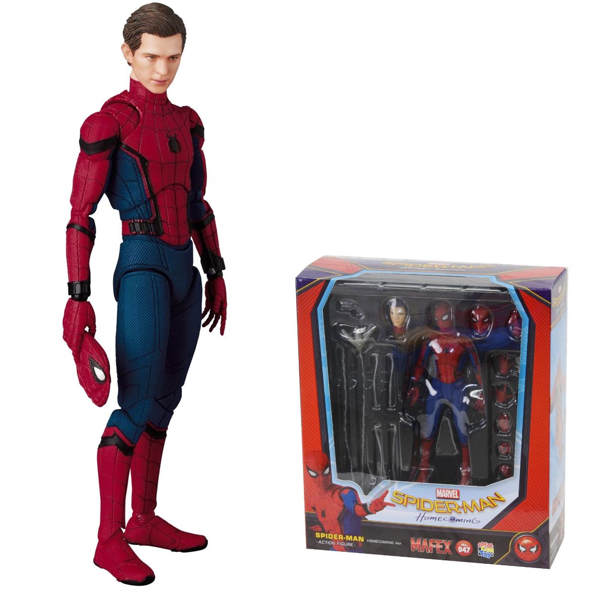 Фигурка Человек Паук / Spider Man MAF 047 (15см) - купить с доставкой по  выгодным ценам в интернет-магазине OZON (1370459128)