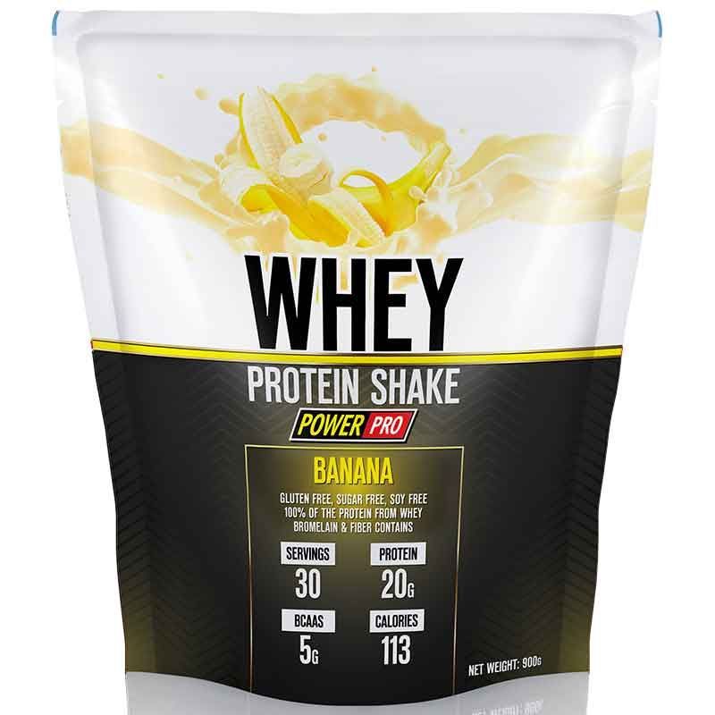 Pro whey shake. Power Pro Whey Shake 900 гр. Power Pro Whey Shake (900 гр) банан. Сывороточный протеин Whey с бананом. Whey Pro протеины в белом пакете.