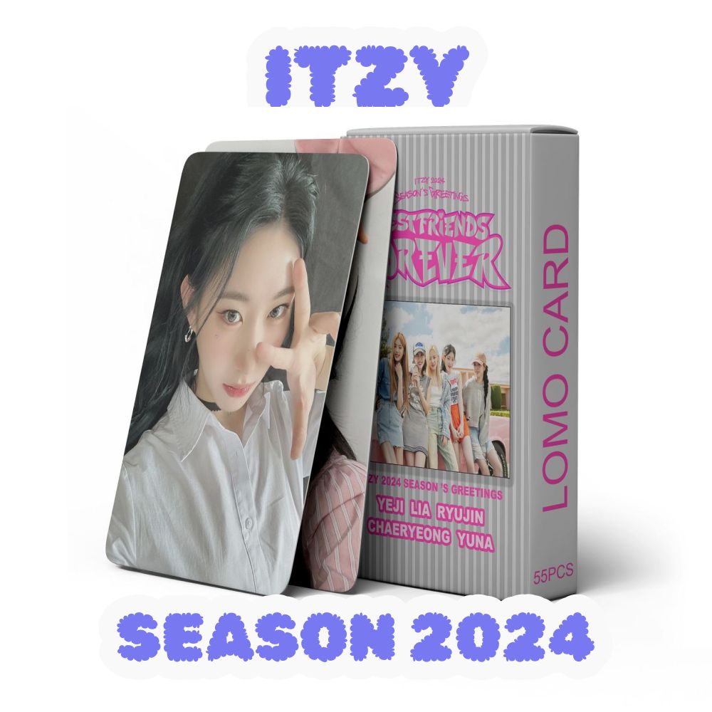 Набор коллекционных карточек ITZY SEASON GREETING 2024