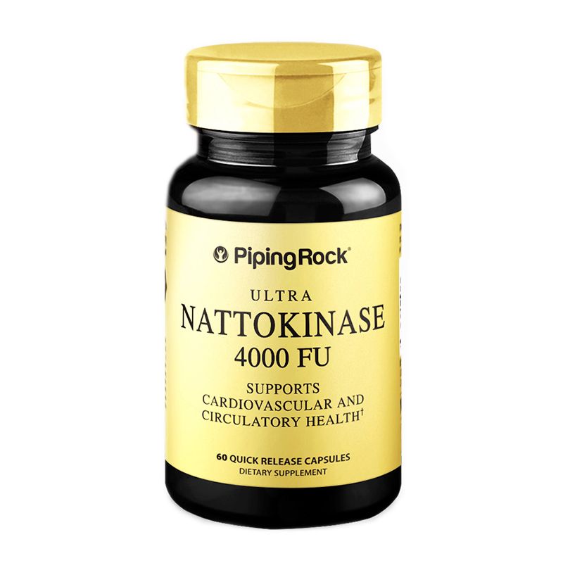 PipingRockНаттокиназаNattokinase4000FU60капсул