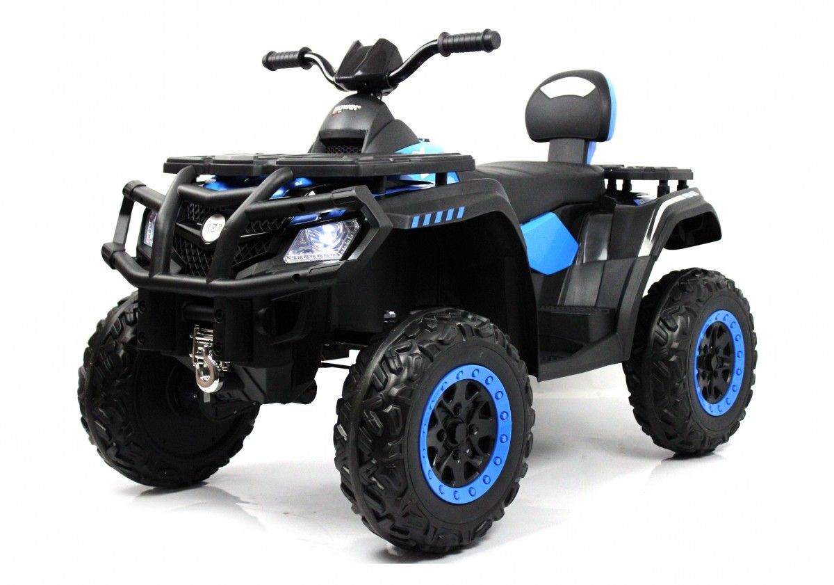 Электромобиль Квадроцикл XT-Speed 4WD (180 Ватт) + ПУЛЬТ (Синий)