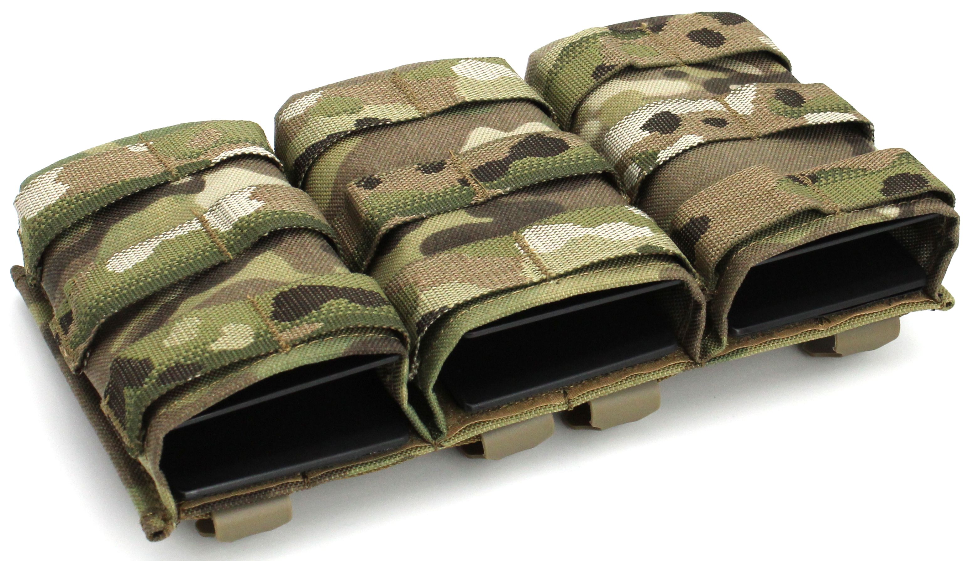 Подсумок тройной FAST 7.62 Triple Mag Pouch (Long) WoSporT, CP/мультикам, MG-F-19R-CP.