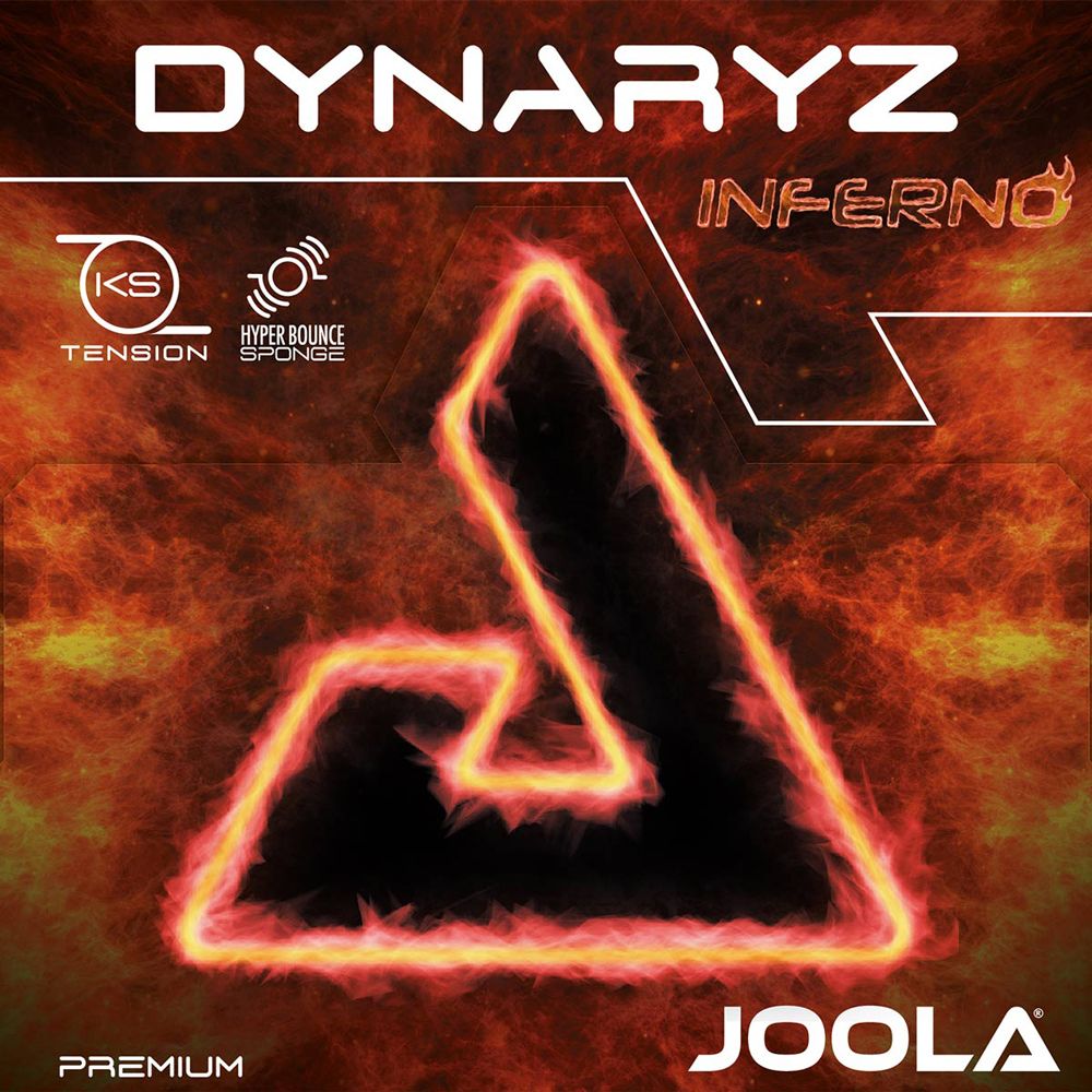 Накладка Joola DYNARYZ INFERNO, красная, max