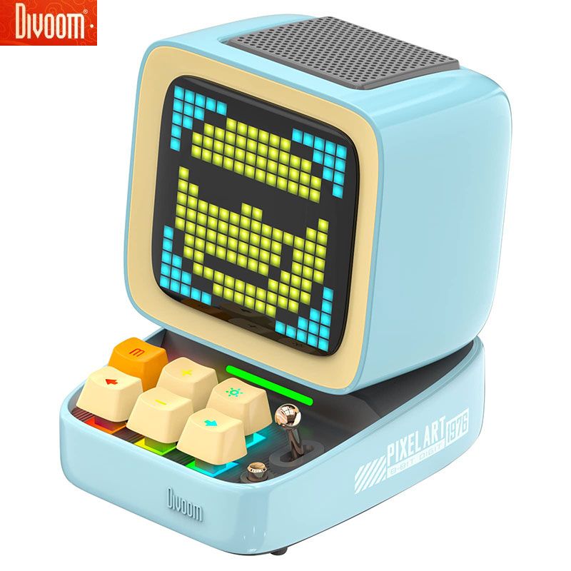 Divoom ditoo. Divoom Ditoo Plus. Divoom Ditoo Pro. Портативная колонка Divoom Ditoo. Умная колонка с пиксельным дисплеем Divoom Ditoo