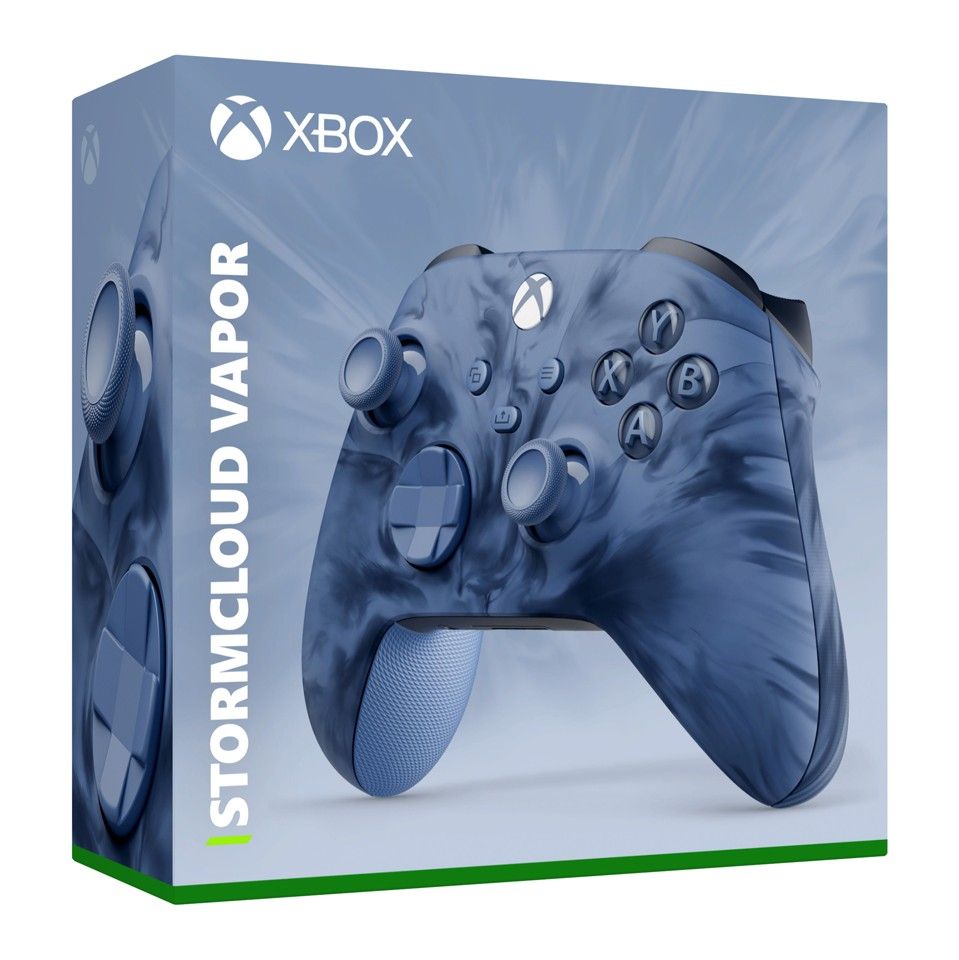 Xbox Геймпад Геймпад Microsoft Xbox Series Stormcloud Vapor, Bluetooth, черно-серый