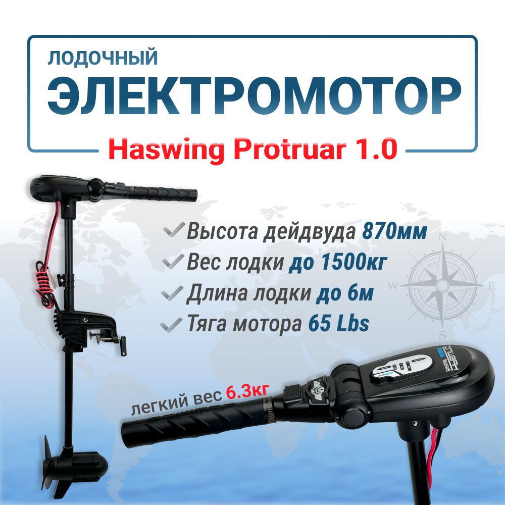 Электромотор haswing protruar 1.0 12v