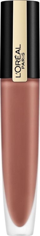 L`Oreal Paris Жидкая помада для губ жидкий матовый Rouge Signature, с металлическим эффектом, оттенок #1