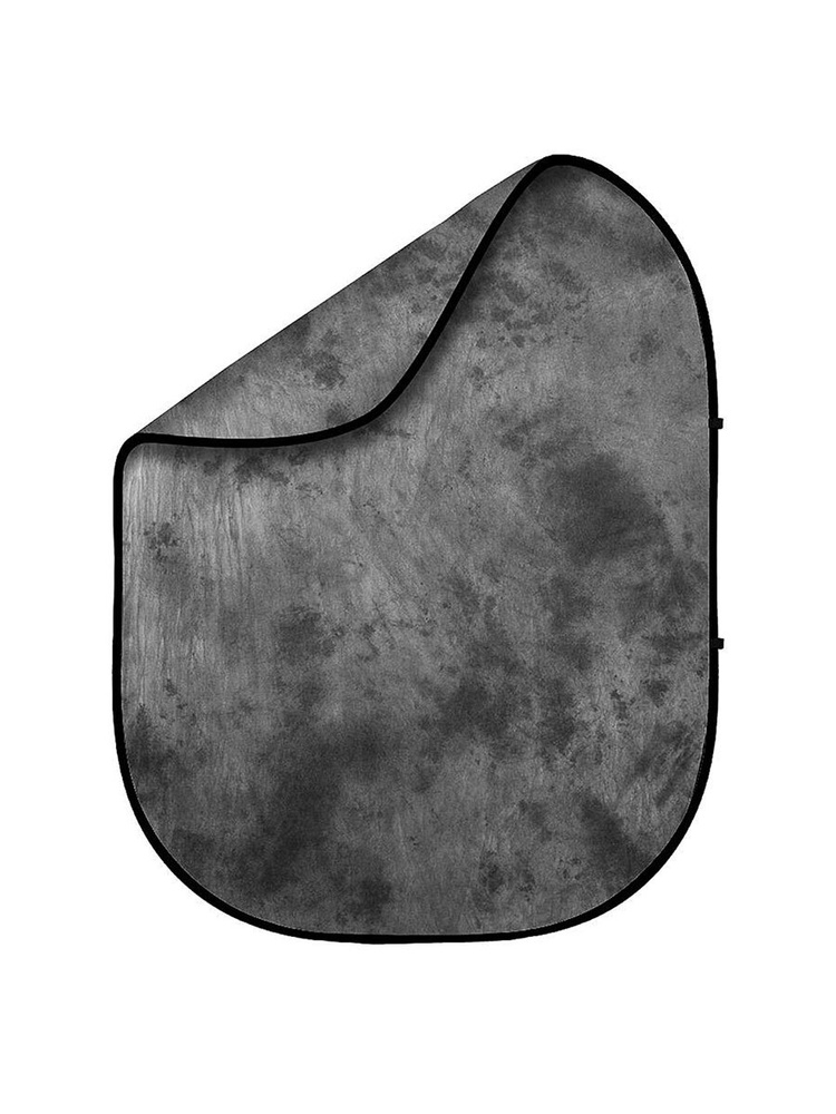 Фон на пружине Raylab RL-PB100 Grey Muslin муслиновый серый односторонний , фон для фото,фон траневый #1