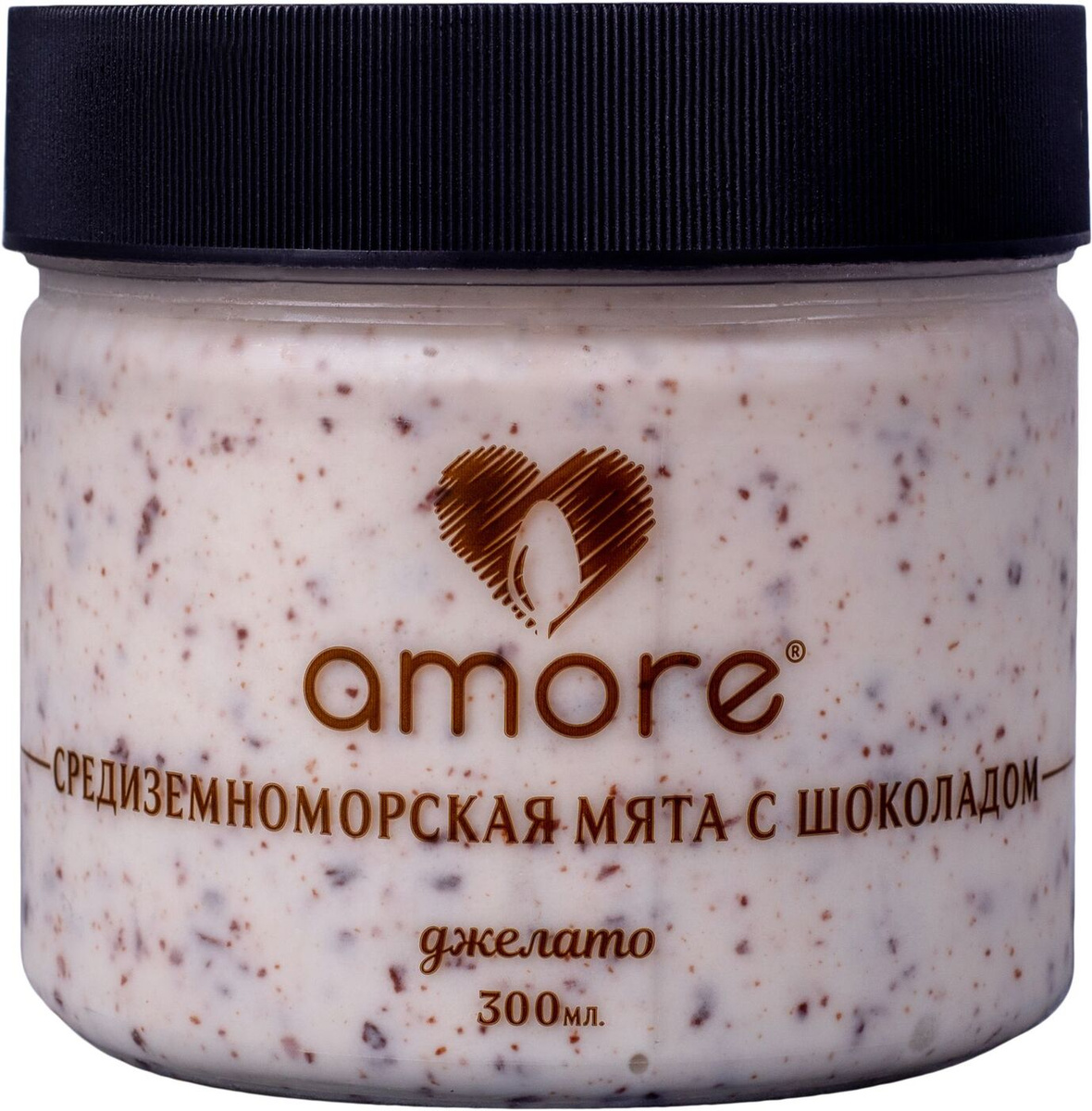 Мороженое Amore Средиземноморская мята с шоколадом, молочное, 300 мл ...