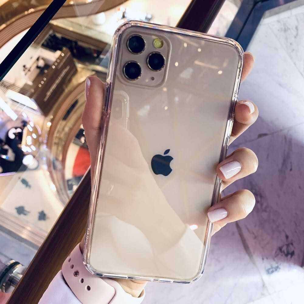 Противоударный чехол-лёд для iPhone 11 Pro Max, кристально-прозрачный ...