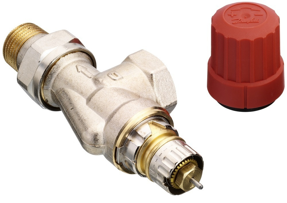 Термостатический клапан Danfoss RTR-N UK 15 013G7048 осевой - купить в ...