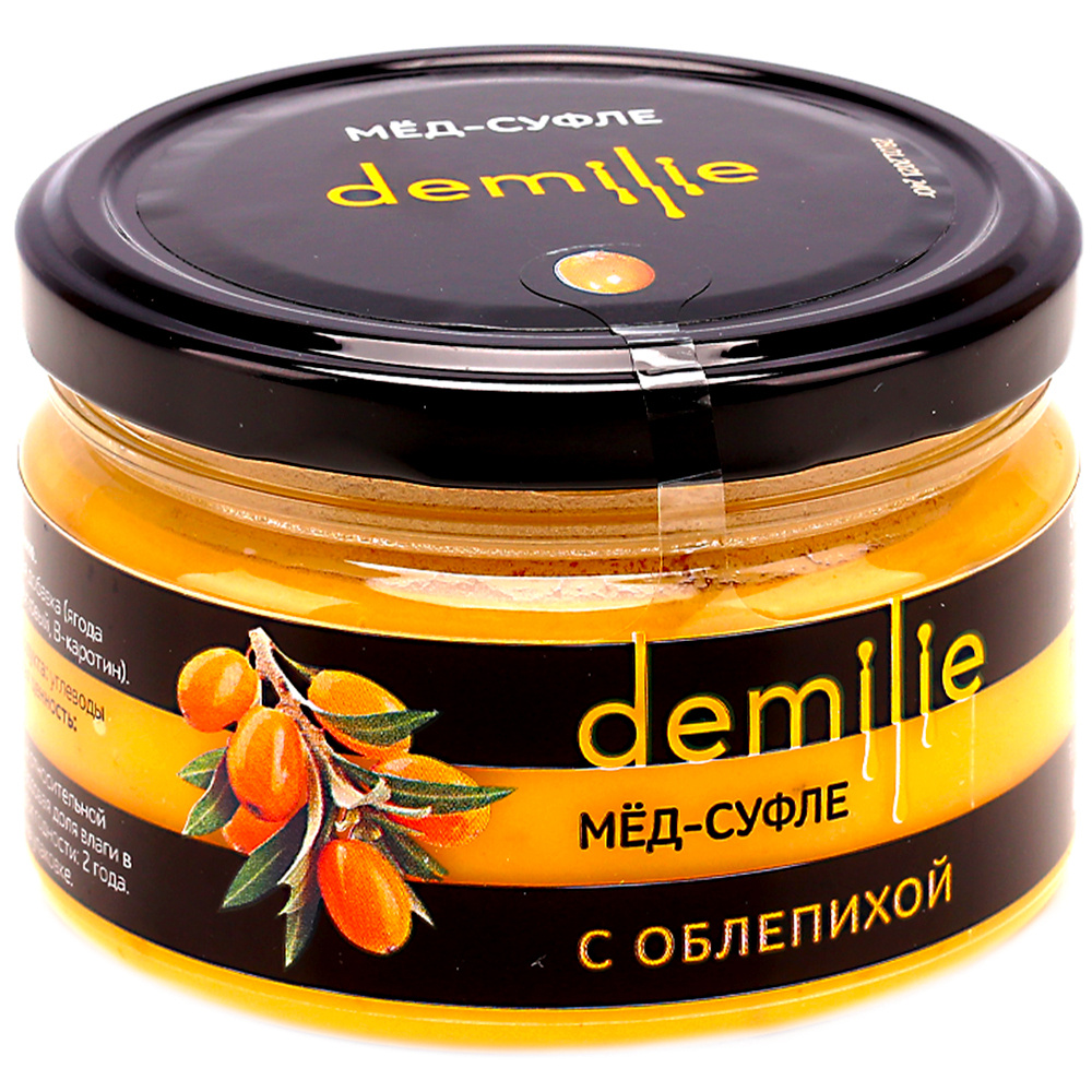 Мед-суфле с Облепихой Demilie 250мл — купить в интернет-магазине OZON с ...