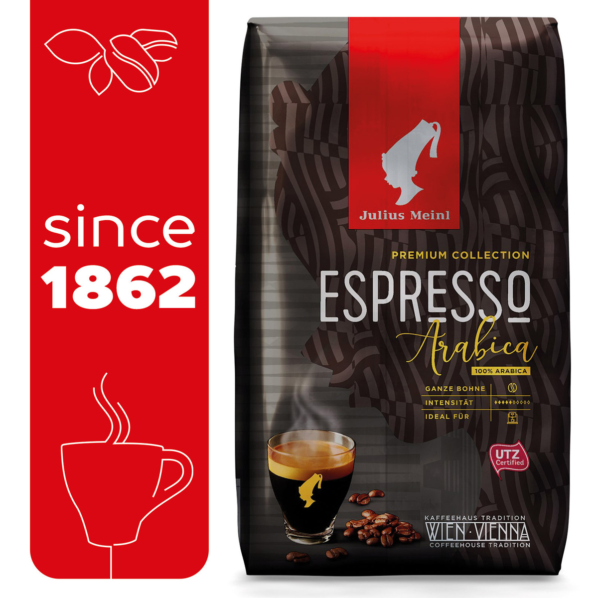 Кофе в зернах/кофе зерновой Julius Meinl "Эспрессо Премиум Коллекция"/"Espresso", 1 кг (100% арабика, #1