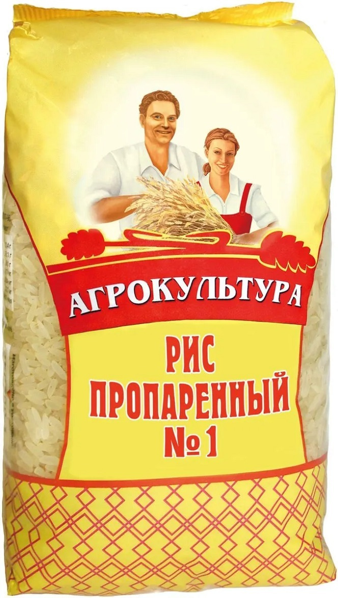 Рис Пропаренный №1 длиннозерный АГРОКУЛЬТУРА 800г 2шт — купить в ...