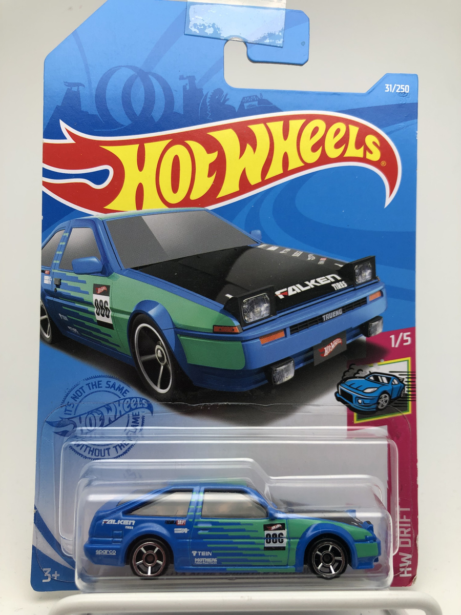 hotwheels toyota ae86 sprinter trueno