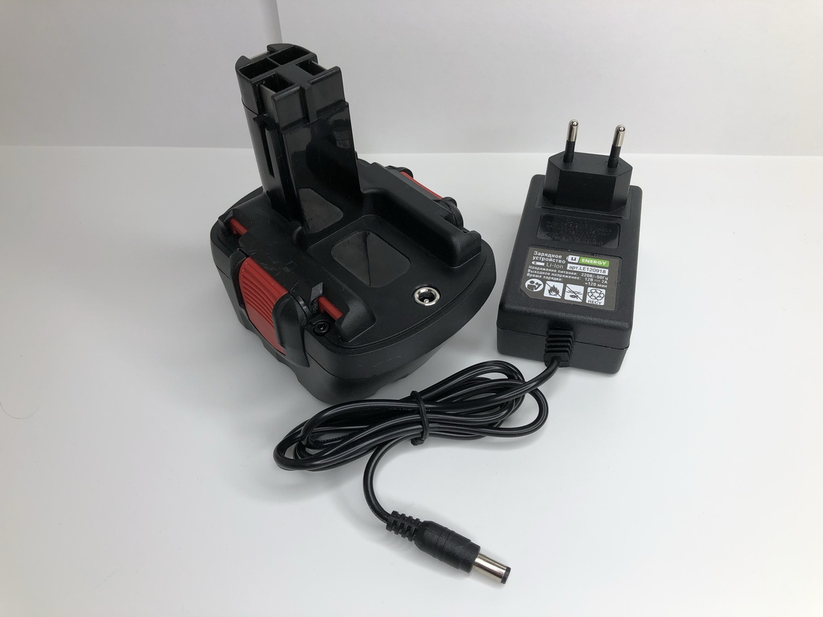 Литий-ионный аккумулятор LiEnergy для шуруповерта Bosch 12V 2500mAh с ...