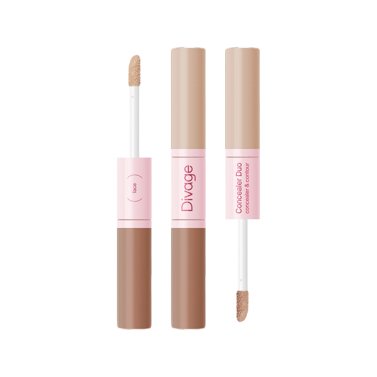 Divage Консилер двусторонний Concealer Duo Concealer & Contour, Тон 02 ...