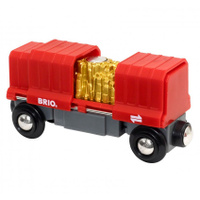Brio Грузовой вагончик с золотом 33938. Спонсорские товары