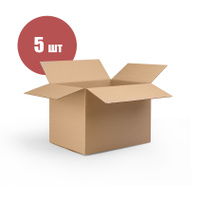 Коробка 400х300х300 Картонная коробка для переезда. Коробка для хранения Упаковка - 5 шт.. Спонсорские товары